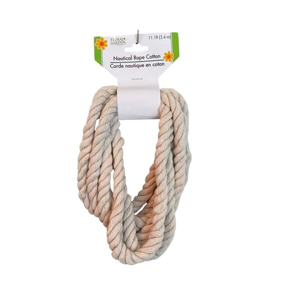 Floral Garden Nautical Rope Cotton 11.1 Ft - Picture 7 of 11
